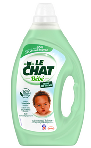 Détergent Bébé Éco Aloe Vera et Thé vert - Le Chat - 1,6L